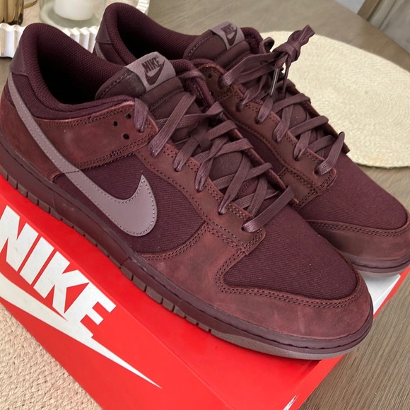 Nike Other - Nike Dunk Low Burgundy Crush Size 13 NIB